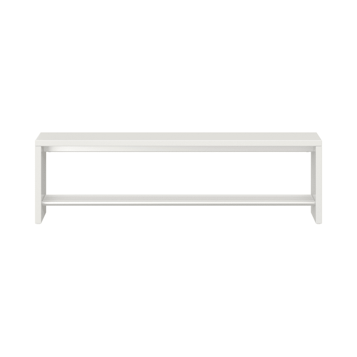 Garderobenbank Lyra mit Schuhrost, B119,1 x H35 x T33 cm