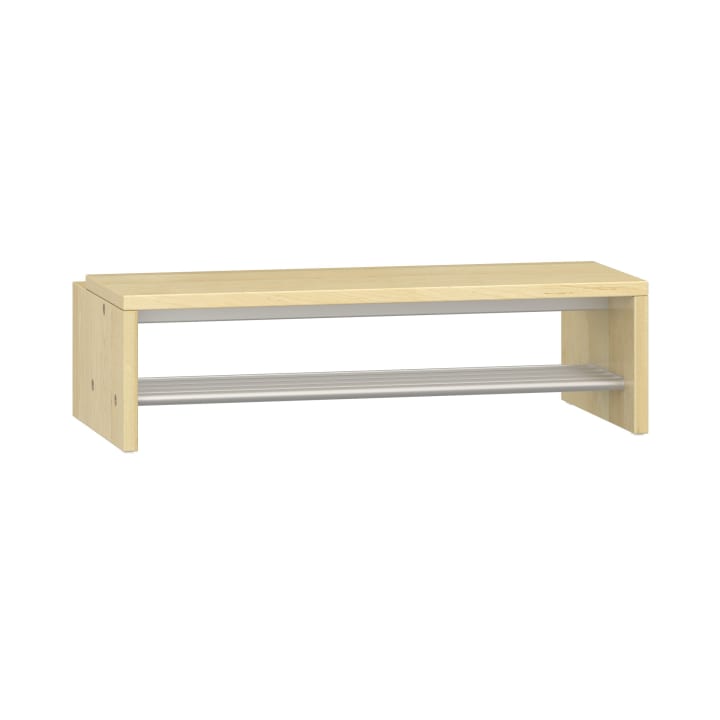 Garderobenbank Lyra mit Wandabstand, B89,8 x H26 x T45 cm