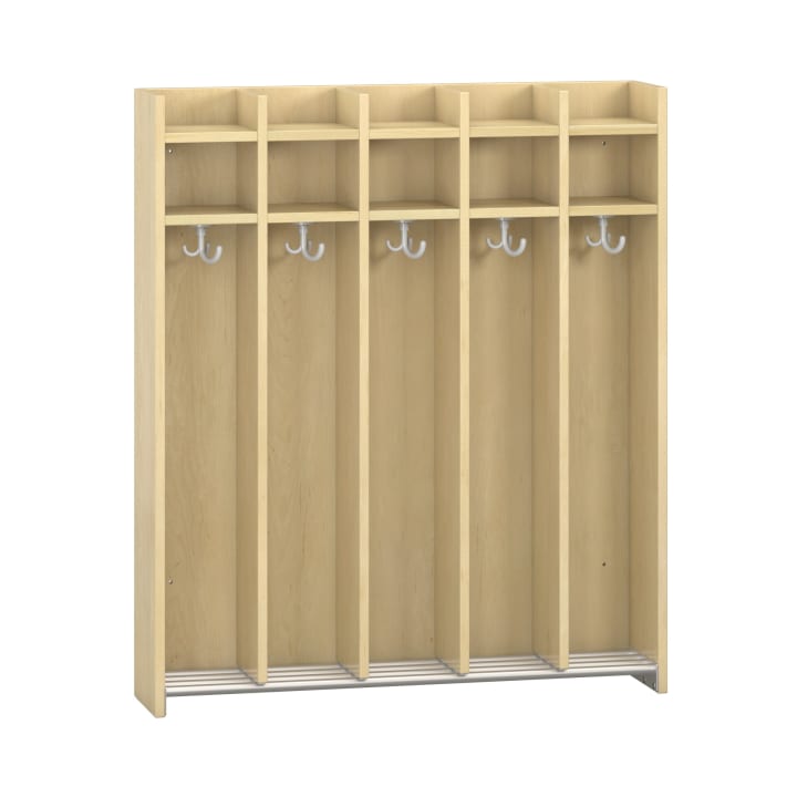 Wandhängegarderobe Lyra 5 Felder, B99,5xH115,8xT22cm
