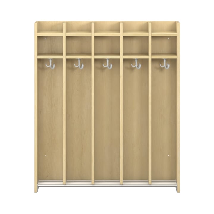 Wandhängegarderobe Lyra 5 Felder, B99,5xH115,8xT22cm