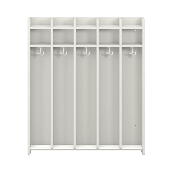 Wandhängegarderobe Lyra 5 Felder, B99,5xH115,8xT22cm