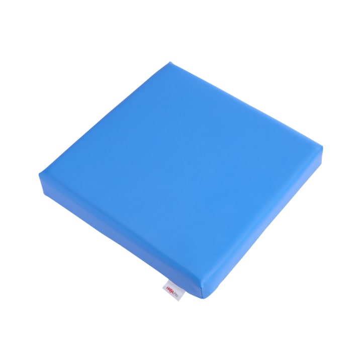 Sitzkissen-Set, türkis/blau