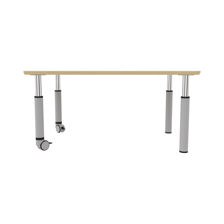 Tisch move upp rechteckig, Rasterverstellung 59-76 cm, L120 x B80 cm