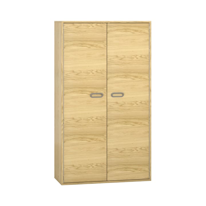 Pureo Doppeltürenschrank, Furnier, B 100 x H 175 x T 42 cm