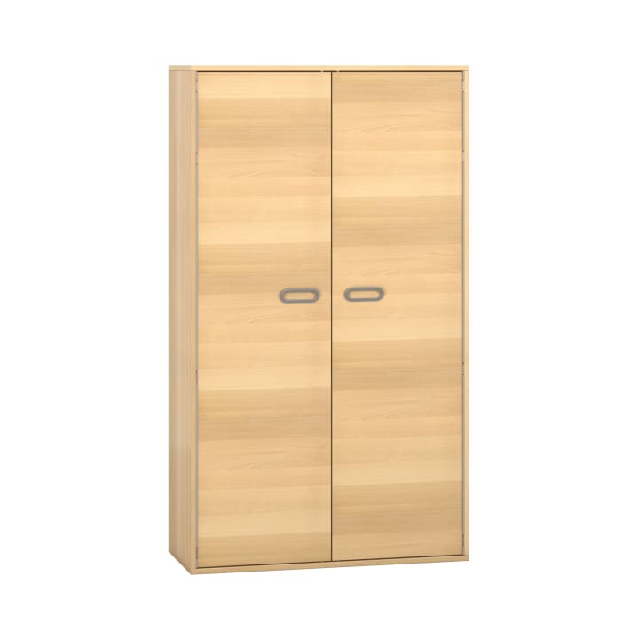Pureo Doppeltürenschrank, Furnier, B 100 x H 175 x T 42 cm