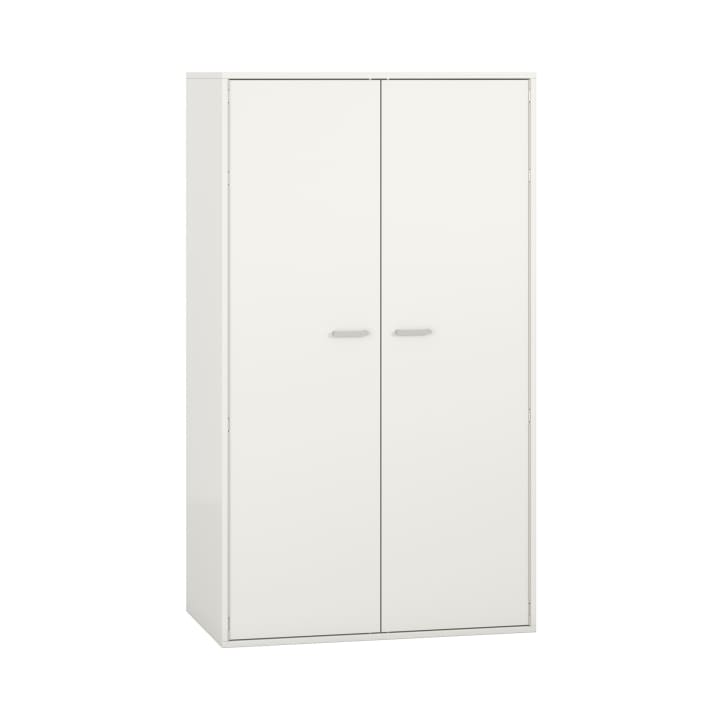 Pureo Materialschrank mit Doppeltür, Dekor, B 100 x H 175 x T 60 cm