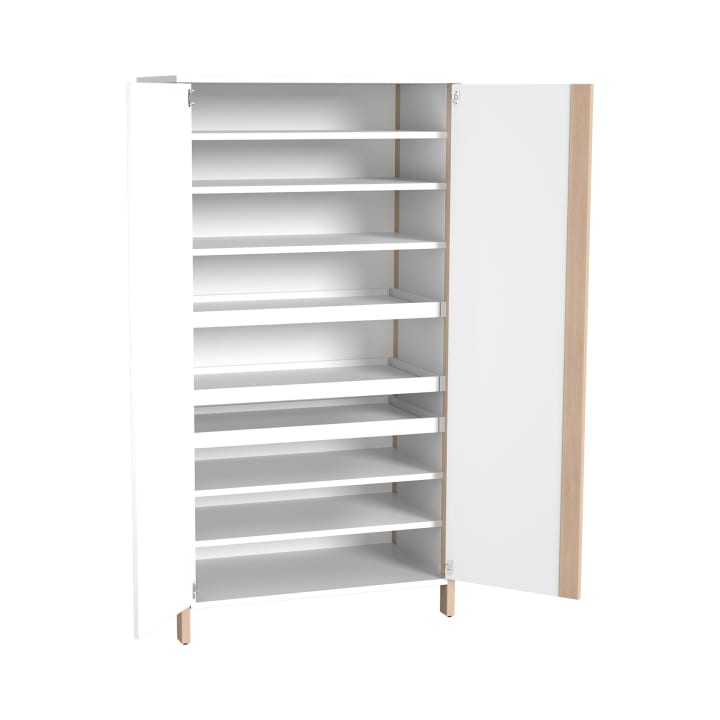 Werkmaterialschrank Linus, B 110,4 x H 208,6 (mit Füßen) x T 60 cm