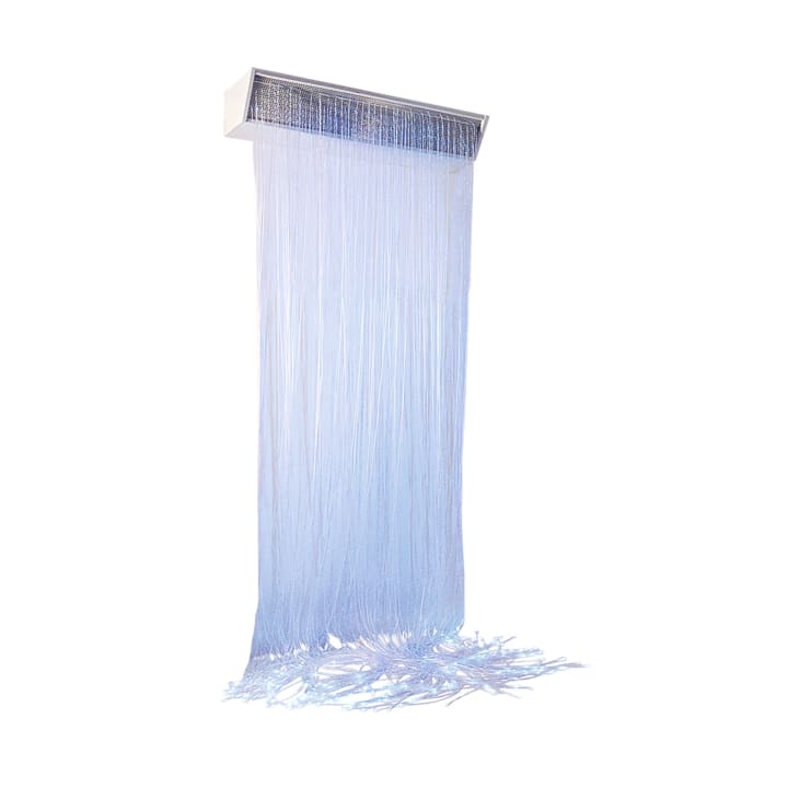 Lichtwasserfall-Komplettpaket gerade, Länge der Glasfaserstränge 150 cm
