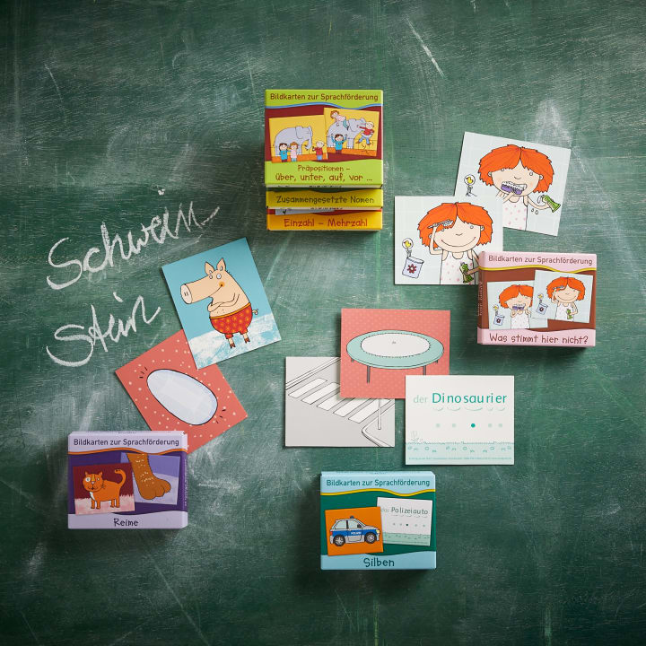 Bildkarten-Set Sprachförderung, 6 Stück