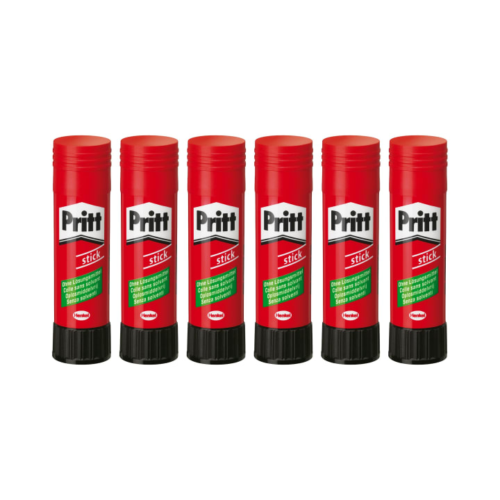 Pritt-Klebestift, lösungsmittelfrei, 6 x 22 g