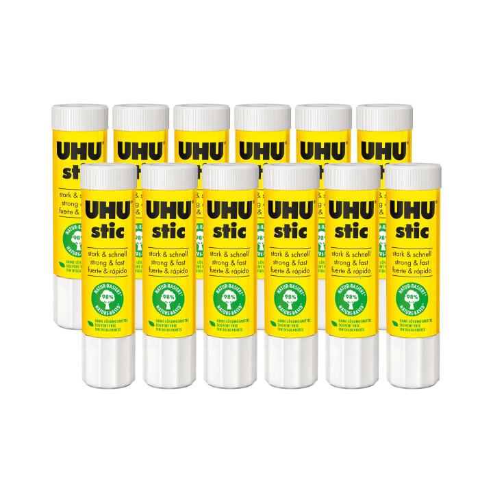 Klebestift UHU, 12 x 21 g
