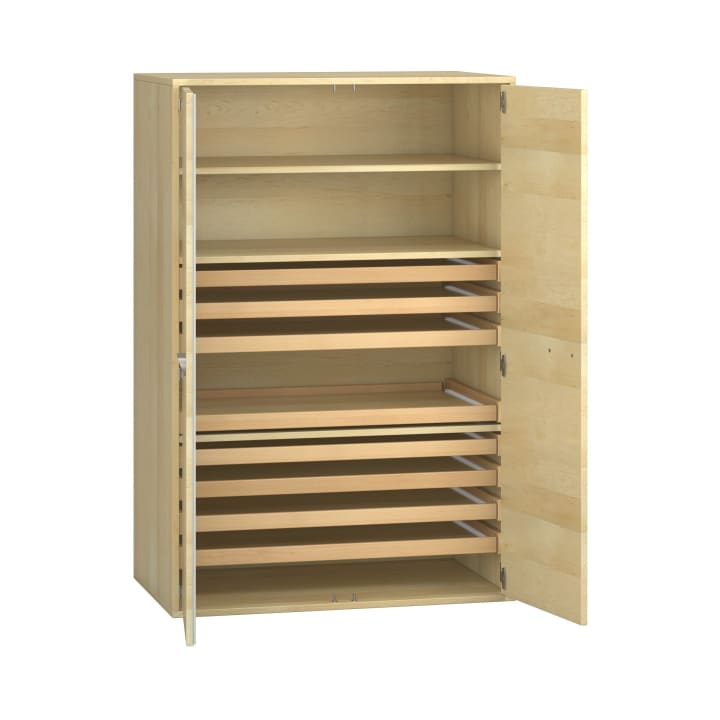 Pureo Puzzleschrank B100 x H150 x T60 cm