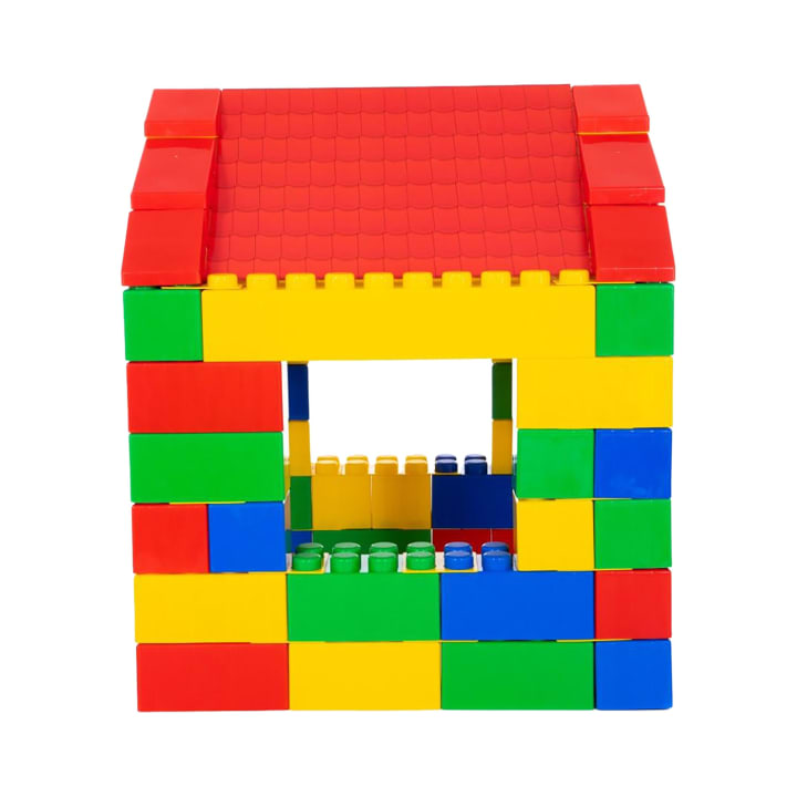 XXL-Bausteine-Haus, 134-teilig