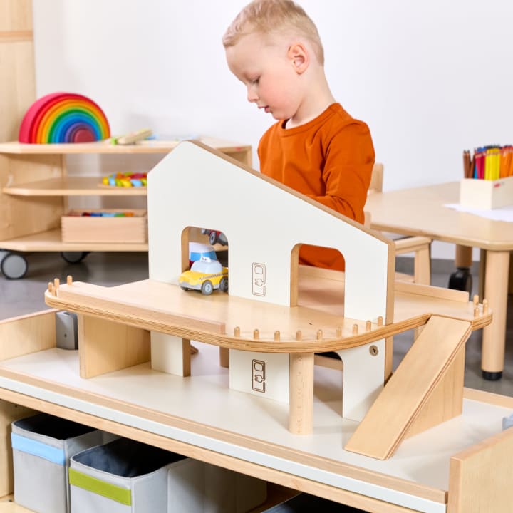 Spielaufsatz Garage 95,7/42,2/42cm