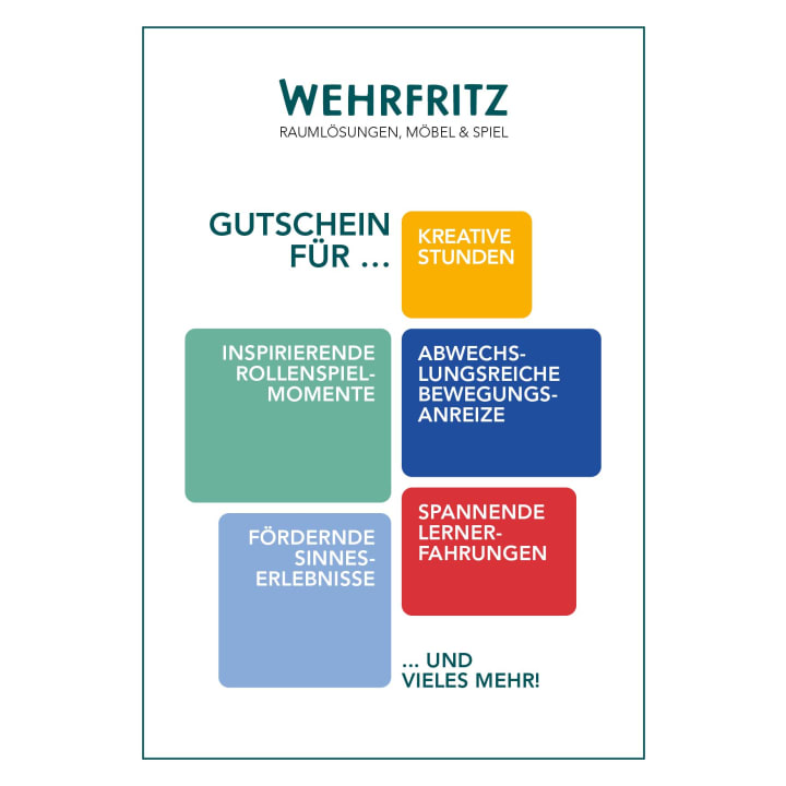 Wertgutschein WEHRFRITZ
