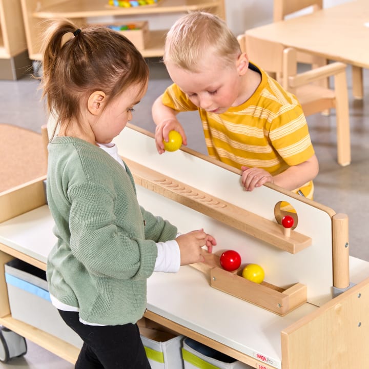 Spielaufsatz Kugelbahn 95,7/32,4/42cm