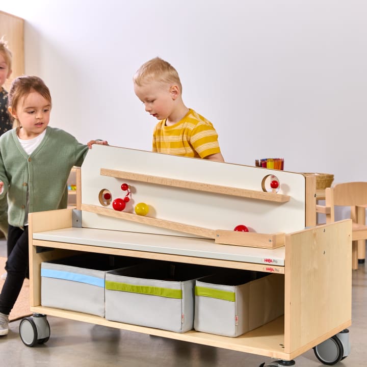 Spielaufsatz Kugelbahn 95,7/32,4/42cm