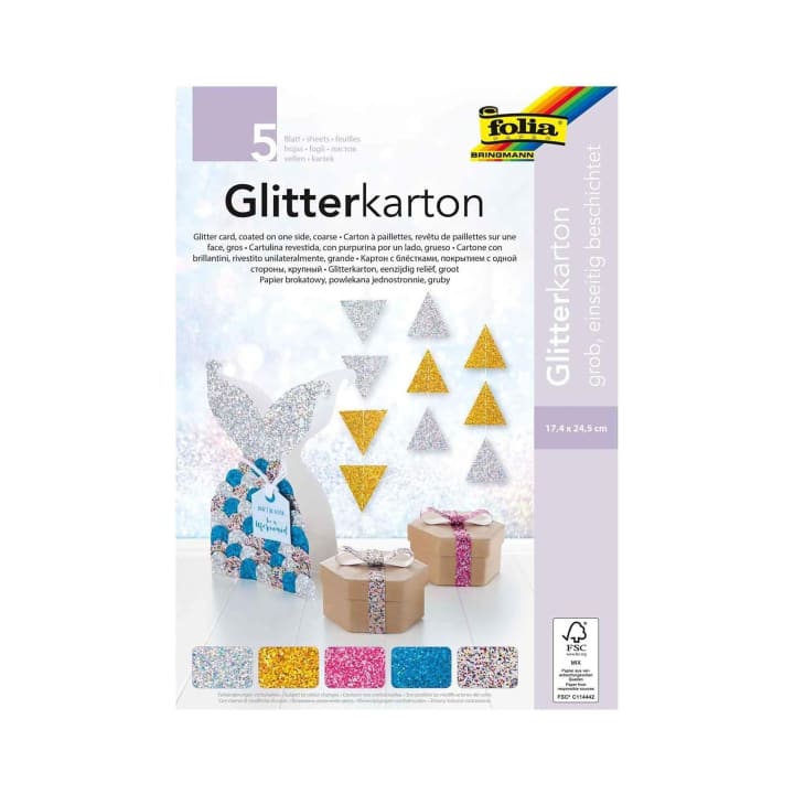 folia®Glitterkarton