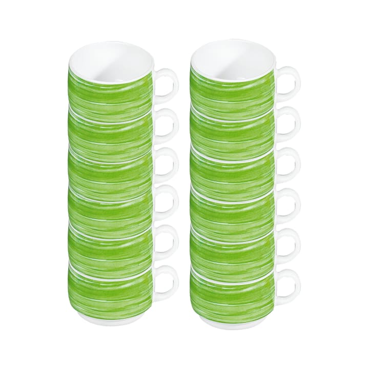 ARCOROC Brush green Tassen, 190 ml, 12 Stück