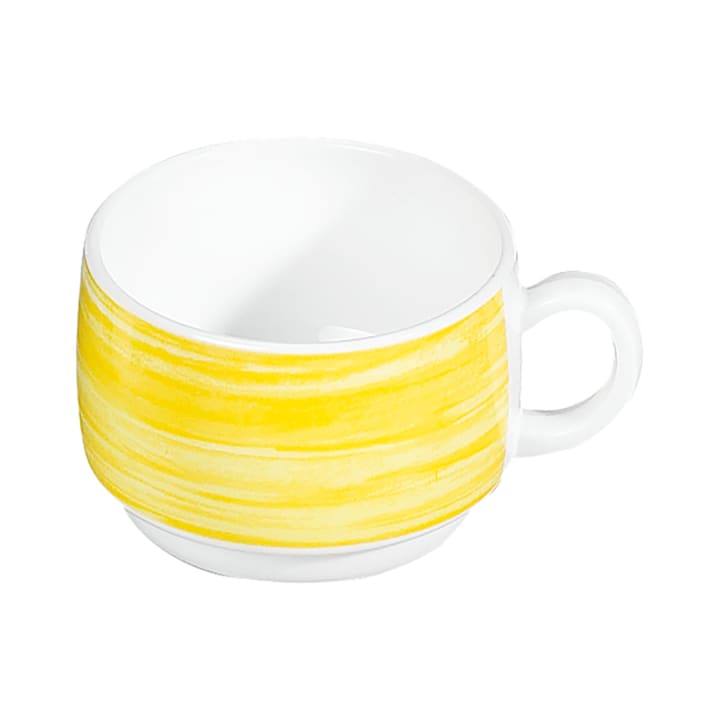 ARCOROC Brush yellow Tassen, 190 ml, 12 Stück