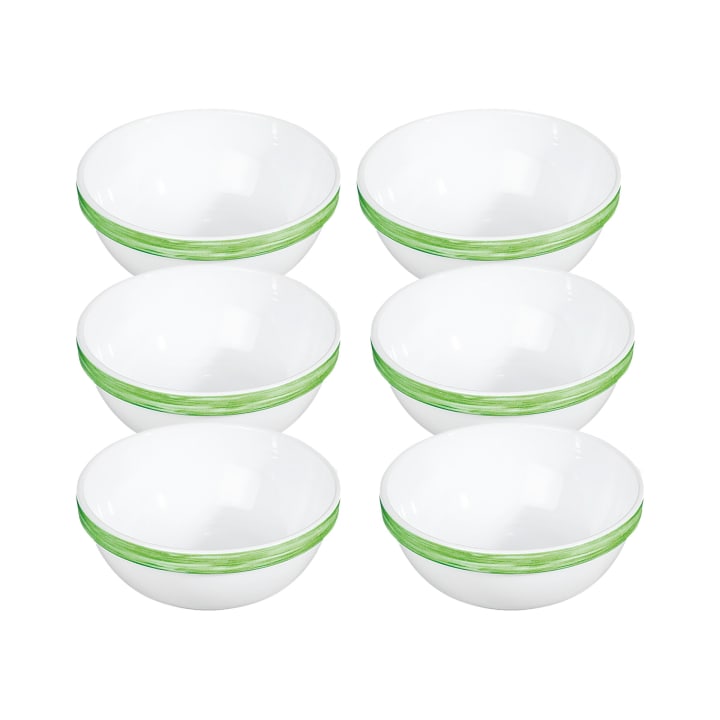 ARCOROC Brush green Schalen, Ø 12 cm, 6 Stück