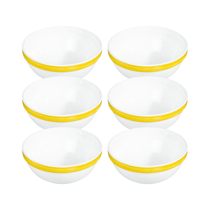 ARCOROC Brush yellow Schalen, Ø 12 cm, 6 Stück