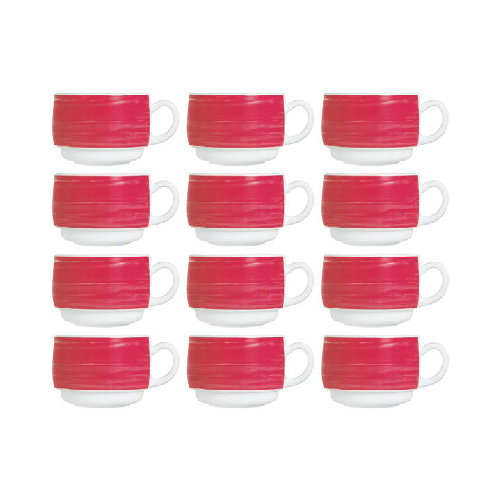 ARCOROC Brush red Tassen, 190 ml, 12 Stück