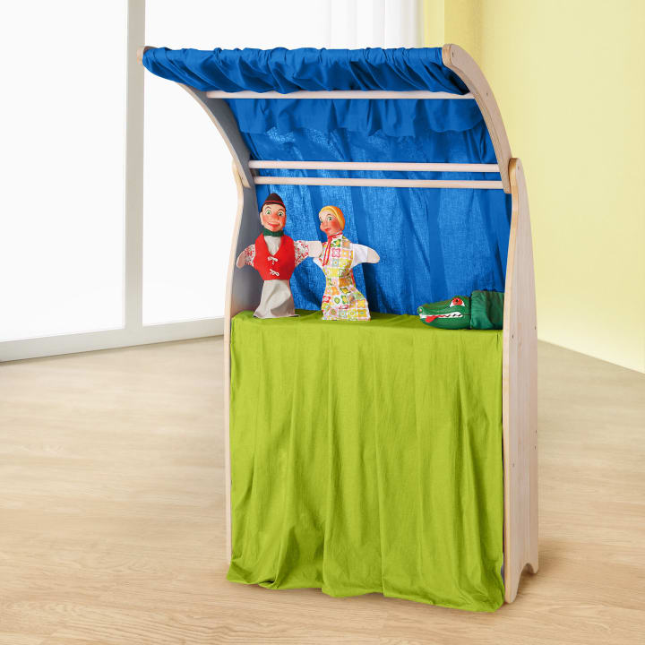 Spieltuch grün für Spielhaus, 250x150cm