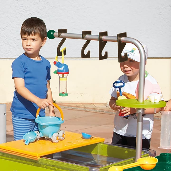 Haken-Satz für Wasser-Sand-Spieltische, 4-teilig