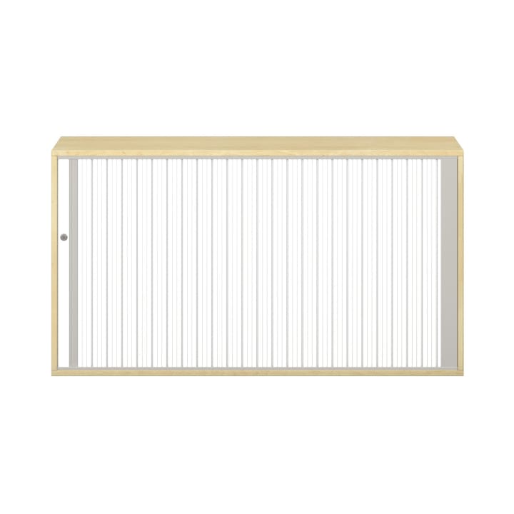 Pureo Portfolioschrank, Mittelwand, Furnier, B 137 x H 75 x T 42 cm