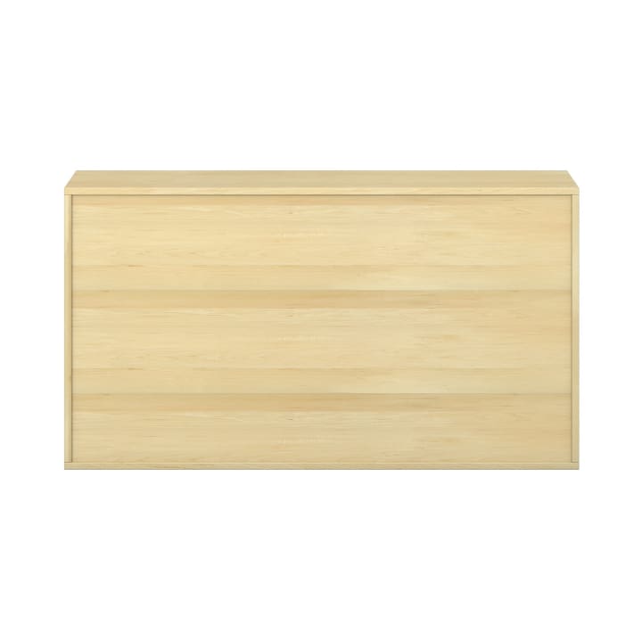 Pureo Portfolioschrank, Mittelwand, Furnier, B 137 x H 75 x T 42 cm