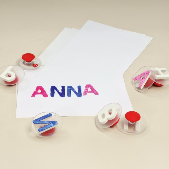 ABC-Stempel – Großbuchstaben, 26 Stück
