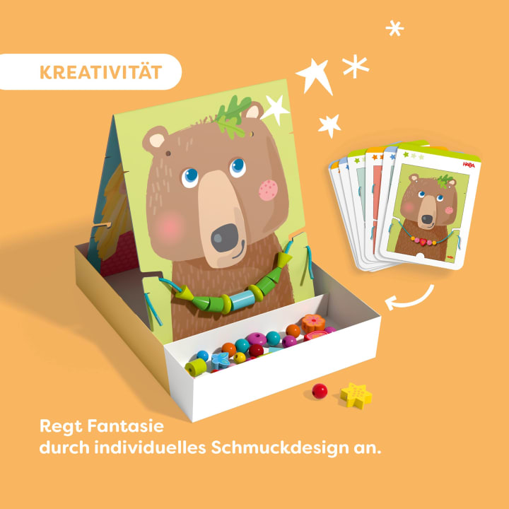 Fädelspiel Schmuckstücke