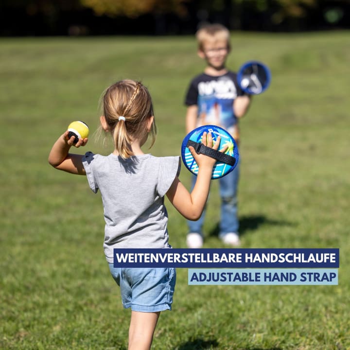Neopren-Klettball-Spielset mit Handschuhen & Ball, ab 4 Jahren
