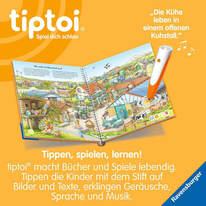 tiptoi® Starter Set, Stift & Ladestation, für tiptoi® Bücher & Spiele