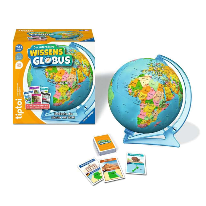 Interaktiver Globus von tiptoi®, frühes Geografie-Wissen, ab 7 Jahren