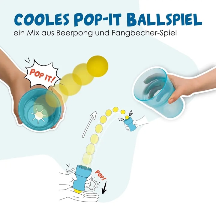 Kinder-Partyspiele, XXL Spiele-Set, 5 Spiele, ab 3 Jahren