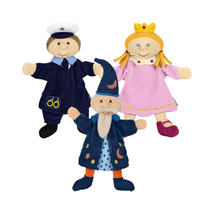 Handpuppen-Set für Kinder, 10-teilig, ab 3 Jahren