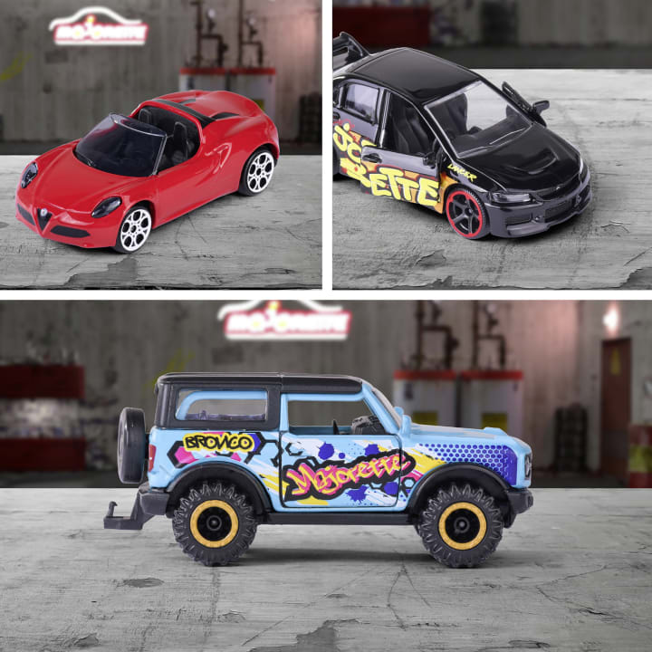 Fahrzeug-Set mit 13 Spielzeugautos, Limited Edition, ab 3 Jahren