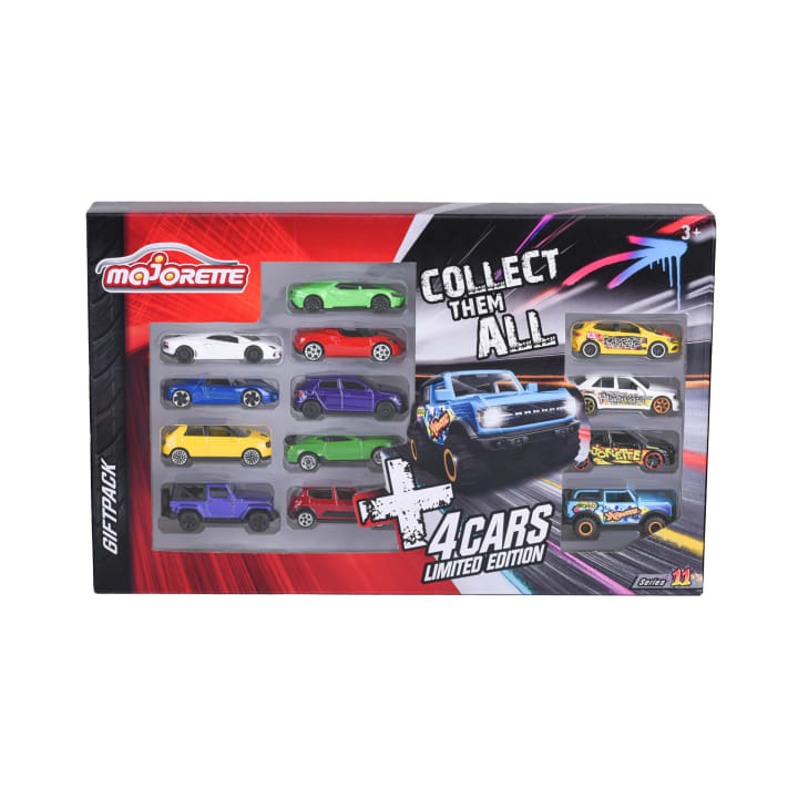 Fahrzeug-Set mit 13 Spielzeugautos, Limited Edition, ab 3 Jahren