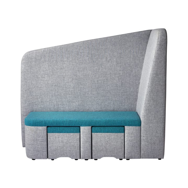 Erwachsenensofa, links, Stoffbezug