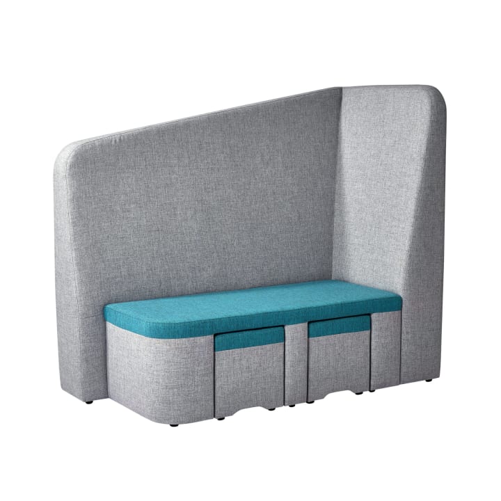 Erwachsenensofa, links, Stoffbezug