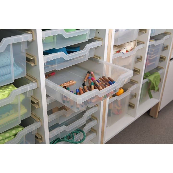 Grundregal, klein, für Kunststoffboxen