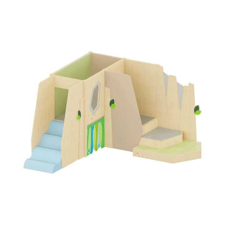 Krabbler Spielhaus Wurzelbau