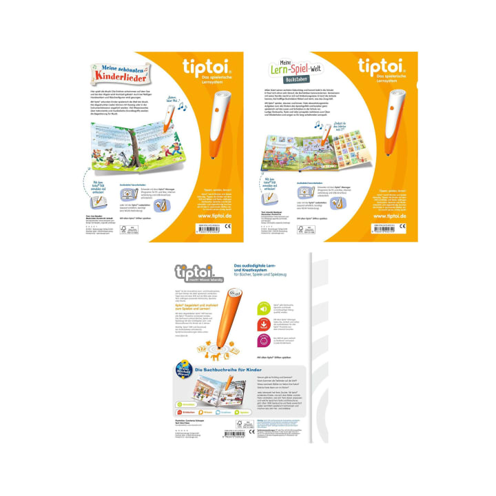 tiptoi® Buchset: Jahreszeiten, Buchstaben & Kinderlieder