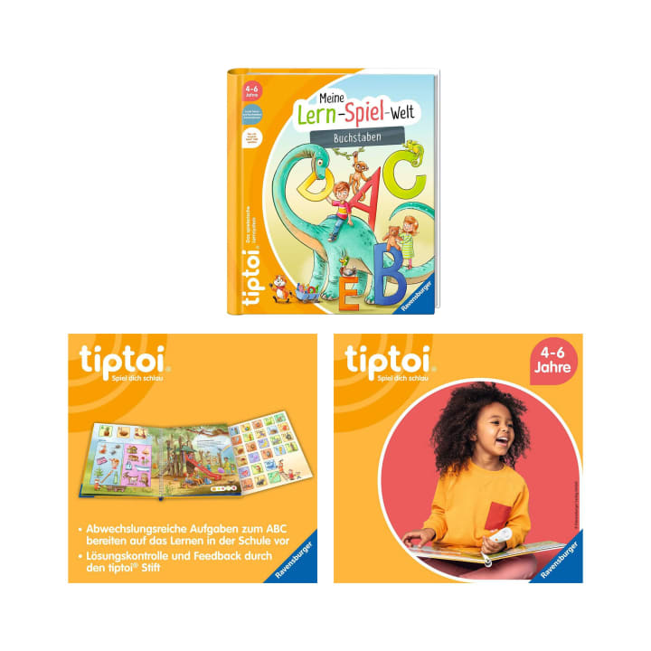 tiptoi® Buchset: Jahreszeiten, Buchstaben & Kinderlieder