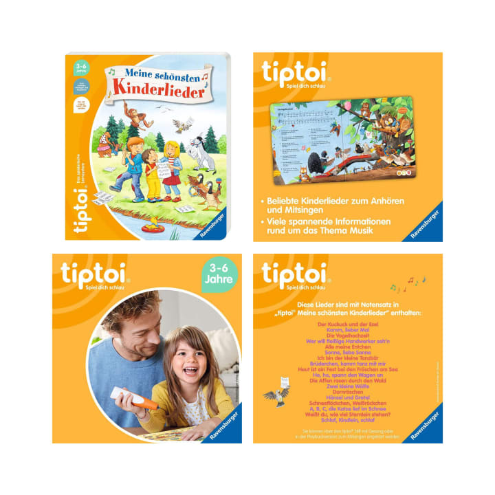 tiptoi® Buchset: Jahreszeiten, Buchstaben & Kinderlieder