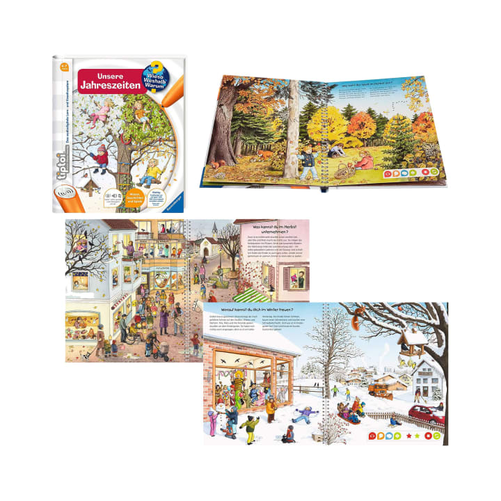 tiptoi® Buchset: Jahreszeiten, Buchstaben & Kinderlieder
