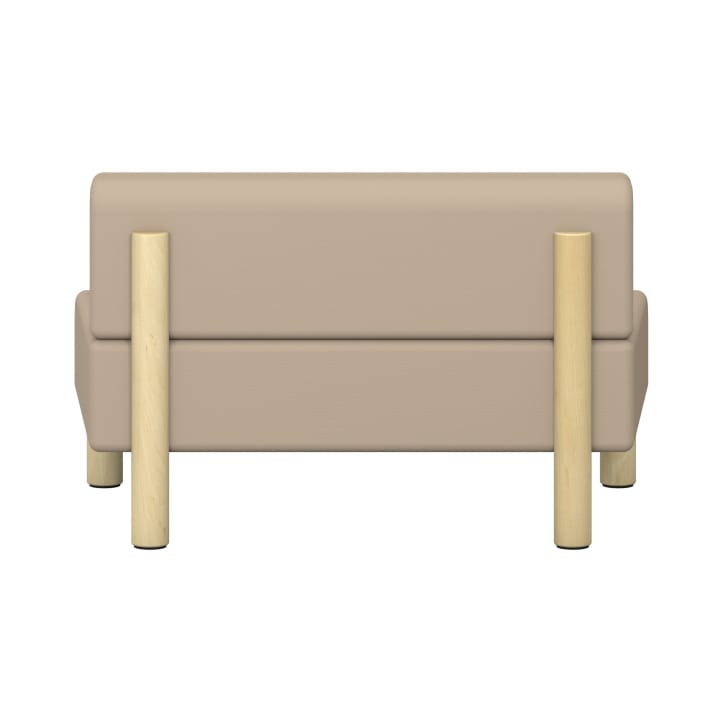 Kindersofa Lara & Nuka, mit Holzbeinen, ab 2 Jahren