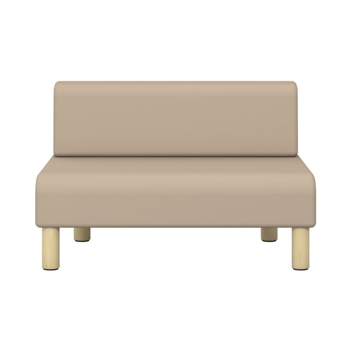 Kindersofa Lara & Nuka, mit Holzbeinen, ab 2 Jahren